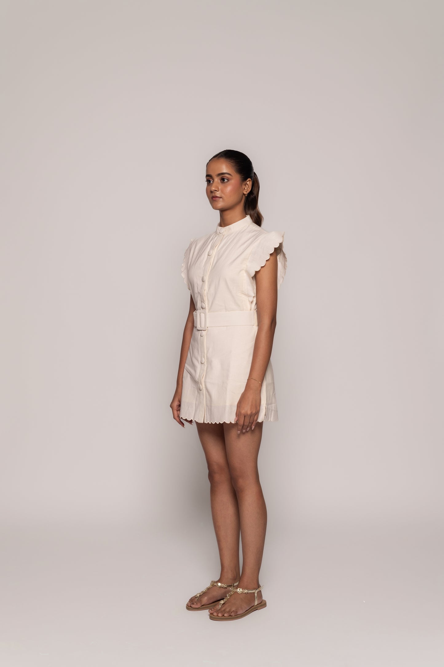 NAIA LINEN MINI DRESS