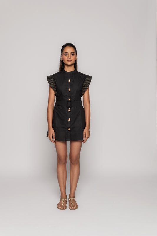 INEZ POPLIN MINI DRESS